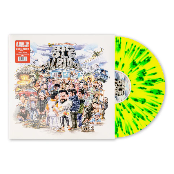 DAY TO REMEMBER – BIG OLE ALBUM VOL.1 splatter vinyl LP