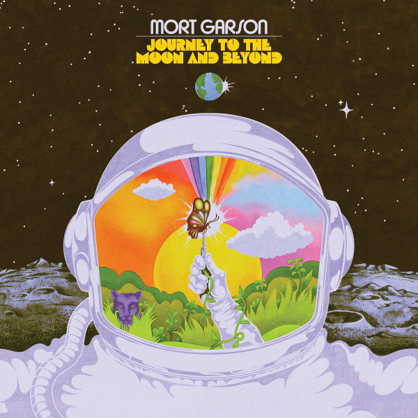 GARSON MORT – JOURNEY TO THE MOON AND BEYOND mars colored vinyl LP