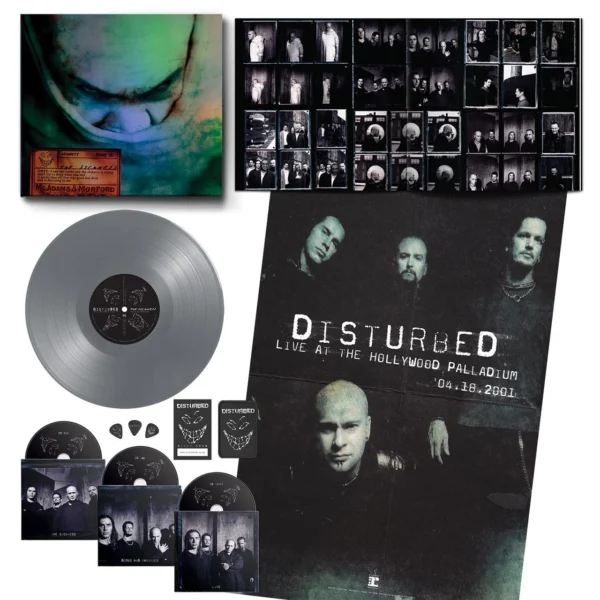 DISTURBED – SICKNESS 25th anniversary LP+3CD