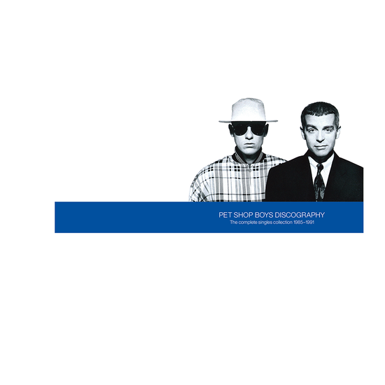 PET SHOP BOYS – DISCOGRAPHY LP2 (blue vinyl)