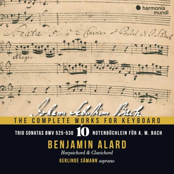 BACH JOHANN SEBASTIAN – COMPLET WORKS FOR KEYBOARD VOL. 10 CD3