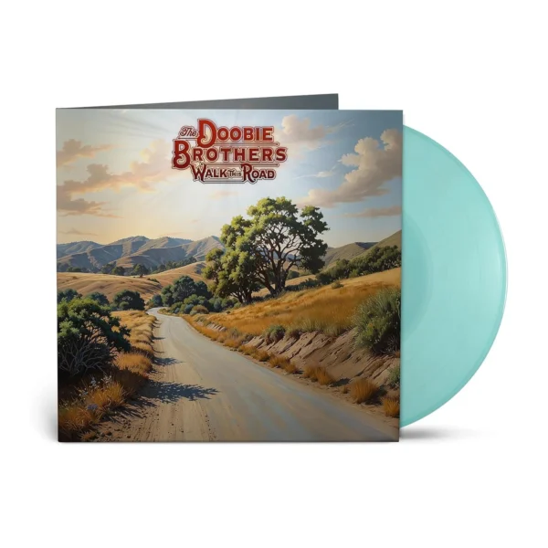 DOOBIE BROTHERS – WALK THIS ROAD translucent light blue vinyl LP