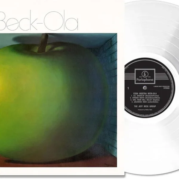 JEFF BECK GROUP – BECK-OLA white vinyl LP