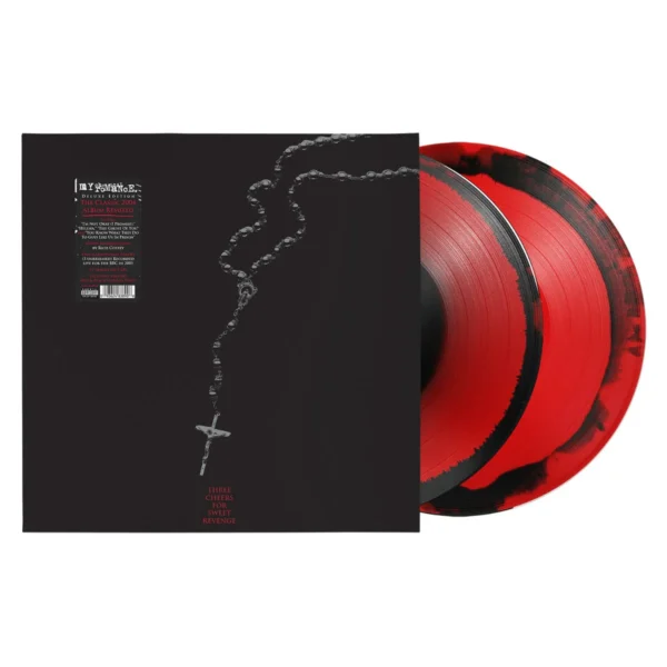 MY CHEMICAL ROMANCE – THREE CHEERS FOR SWEET REVENGE 2025 red/black c vinyl LP2