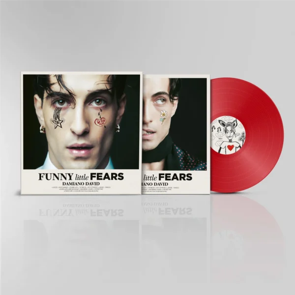 DAMIANO DAVID – FUNNY LITTLE FEARS red vinyl LP