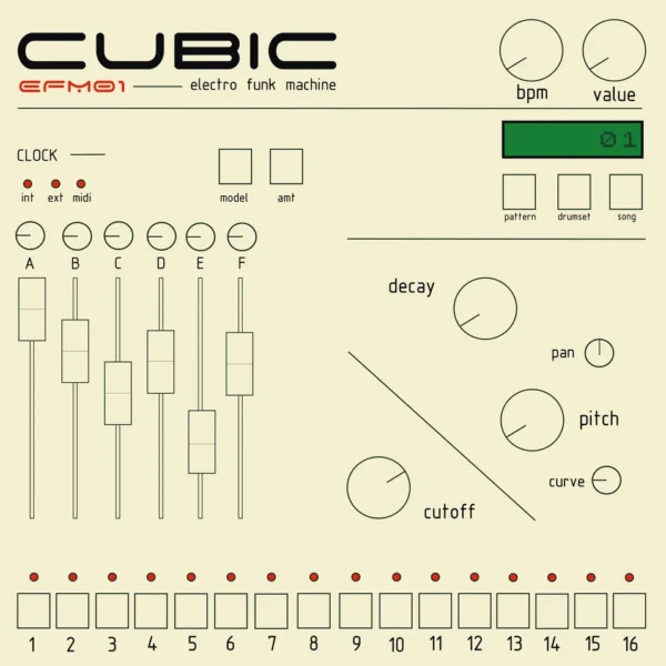 CUBIC – EFM01 LP