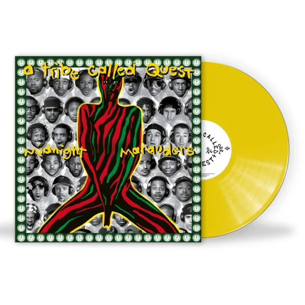 TRIBE CALLED QUEST – MIDNIGHT MARAUDERS yellow vinyl LP