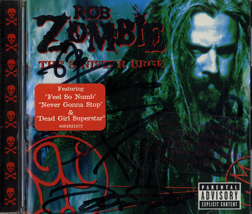 ROB ZOMBIE – SINISTER URGE CD