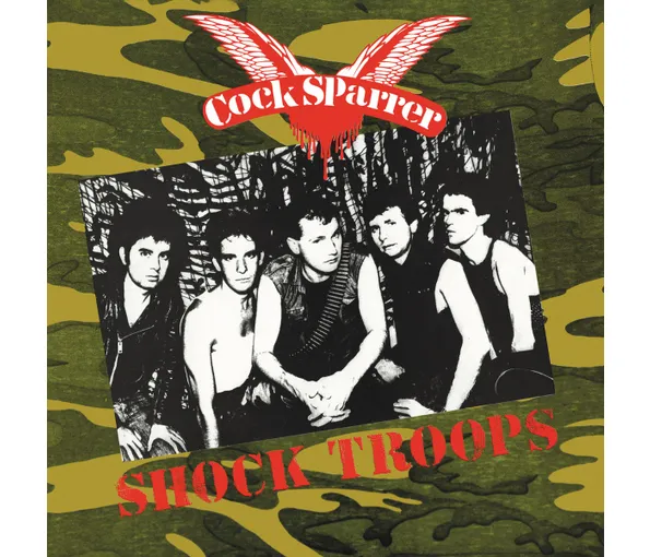COCK SPARRER – SHOCK TROOPS LP