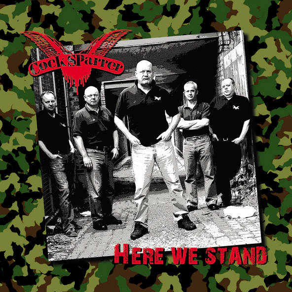 COCK SPARRER – HERE WE STAND LP