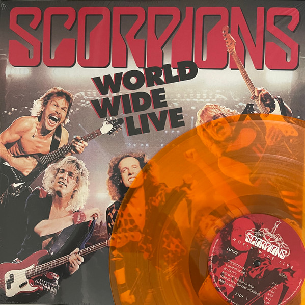 SCORPIONS – WORLD WIDE LIVE coloured vinyl LP2