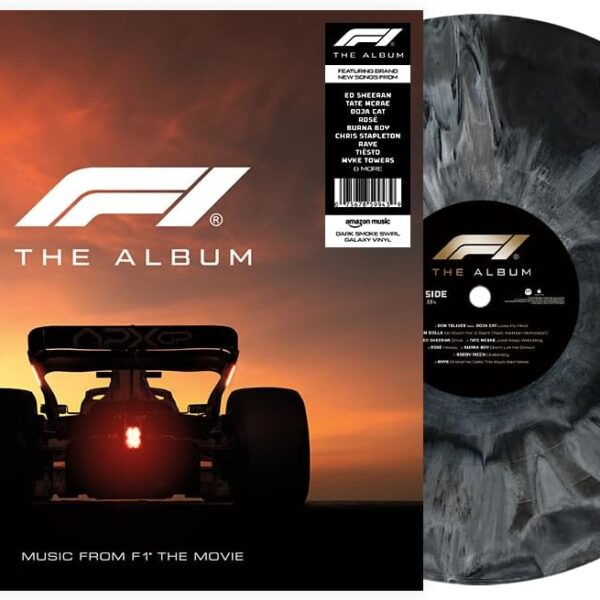O.S.T. – F1 THE ALBUM dark smoke swirl galaxy vinyl LP