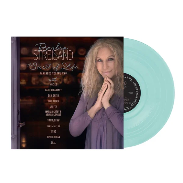 STREISAND BARBARA – SECRET OF LIFE: PARTNERS, VOLUME 2 aqua vinyl LP