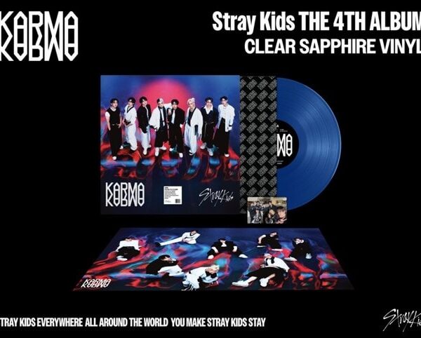 STRAY KIDS – KARMA clear sapphire vinyl LP