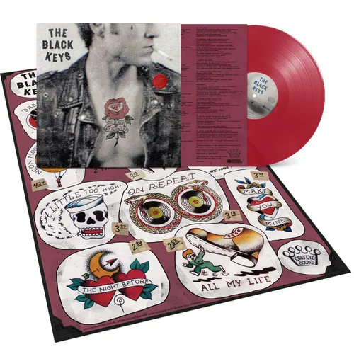 BLACK KEYS – NO RAIN, NO FLOWERS exclusive ruby red vinyl LP