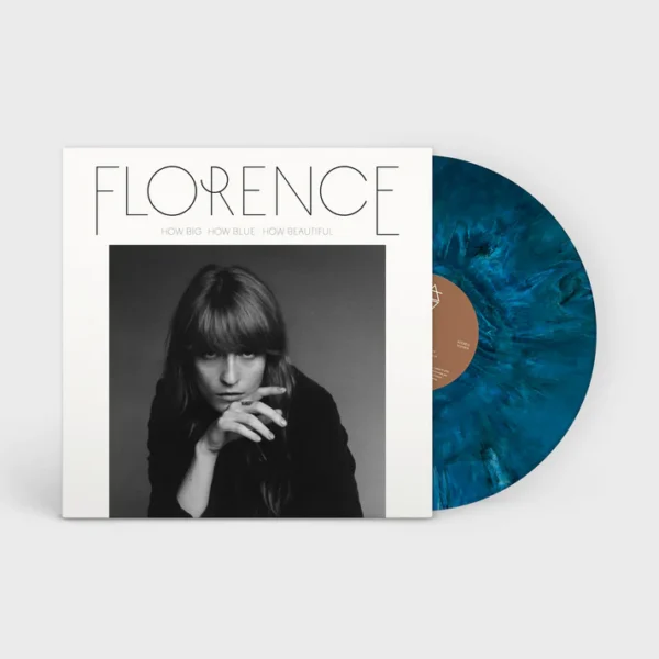 FLORENCE + THE MACHINE – HOW BIG, HOW BLUE, HOW BEAUTIFUL blue marble vinyl LP2