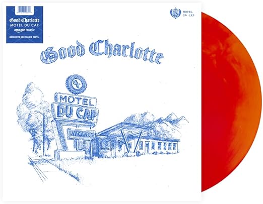 GOOD CHARLOTTE – MOTEL DU CAP red opaque vinyl LP