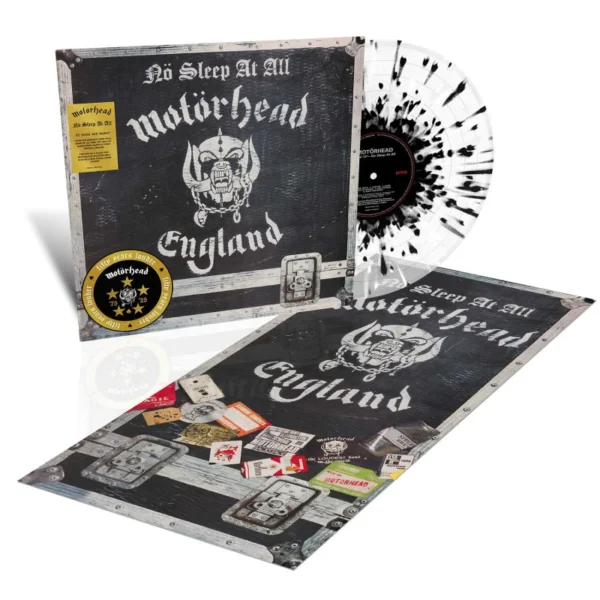 MOTORHEAD – NO SLEEP AT ALL coloured vinyl LP