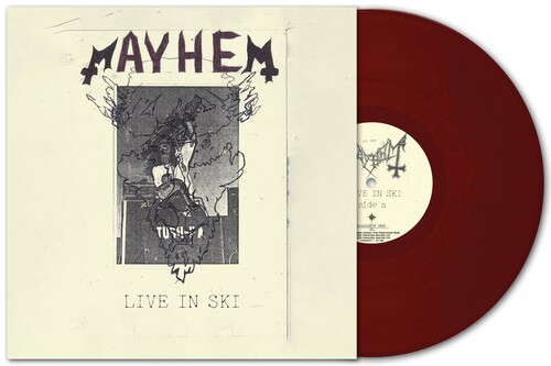 MAYHEM – LIVE IN SKI oxblood vinyl LP