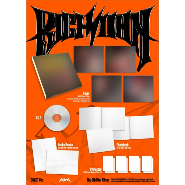 AESPA – 6TH MINI ALBUM ‘RICH MAN’ GISELLE CD