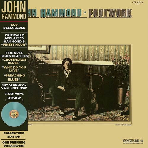 HAMMOND JOHN – FOOTWORK green vinyl LP