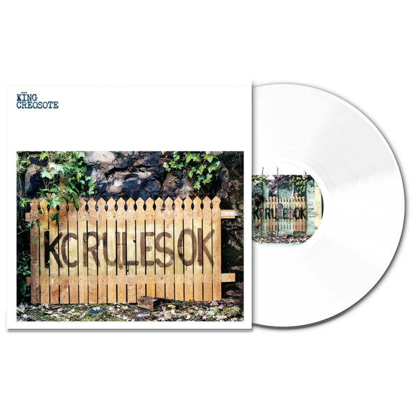 KING CREOSOTE – KC RULES OK white vinyl LP