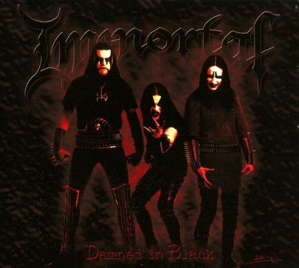 IMMORTAL – DAMNED IN BLACK CD