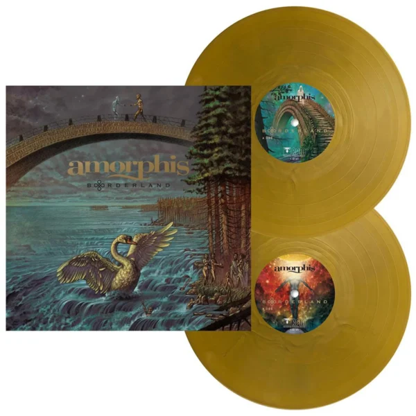 AMORPHIS – BORDERLAND gold vinyl LP