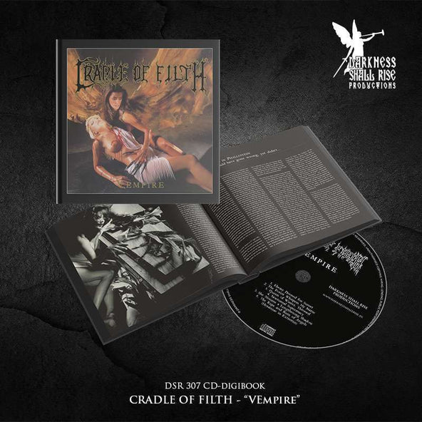 CRADLE OF FILTH – VEMPIRE, OR DARK FAERYTALES IN PHALLUSTEIN HARDCOVER-DIGIBOOK  CD