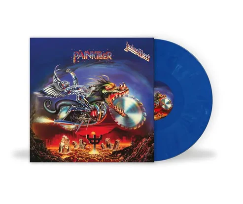 JUDAS PRIEST – PAINKILLER blue marble vinyl LP