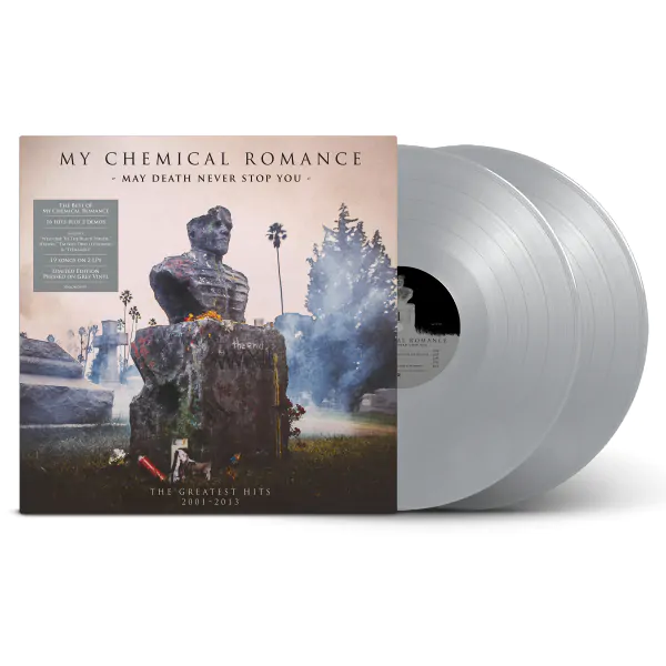 MY CHEMICAL ROMANCE – MAY DEATH NEVER STOP YOU grey vinyl LP2