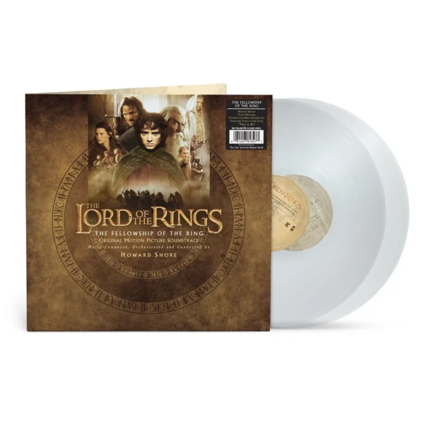 O.S.T./SHORE HOWARD – LORD OF THE RINGS: FELLOWSHIP OF THE RING clear vinyl LP2