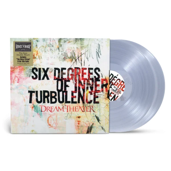 DREAM THEATER – SIX DEGREES OF INNER TURBULENCE clear vinyl LP2