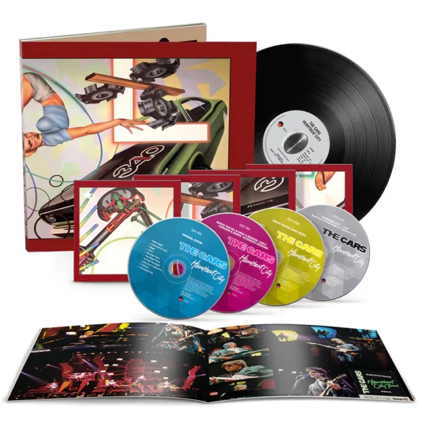 CARS – HEARTBEAT CITY 4CD+LP