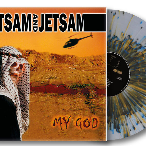 FLOTSAM AND JETSAM – MY GOD clear vinyl splatter LP2