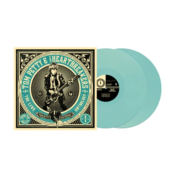 PETTY TOM – LIVE ANTOLOGY: FROM THE VAULTS, VOL.1 turquoise vinyl LP2