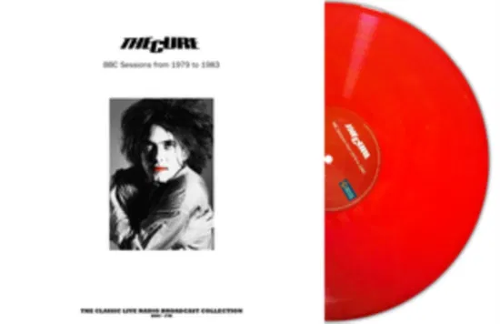 CURE – BBC SESSIONS FROM 1979 TO 1983 red vinyl LP