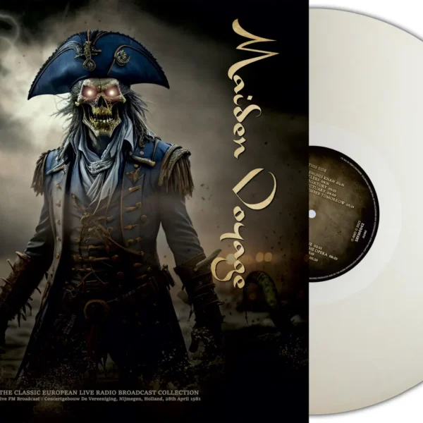 IRON MAIDEN – MAIDEN VOYAGE (LIVE IN NIJMEGEN 1981) clear vinyl LP