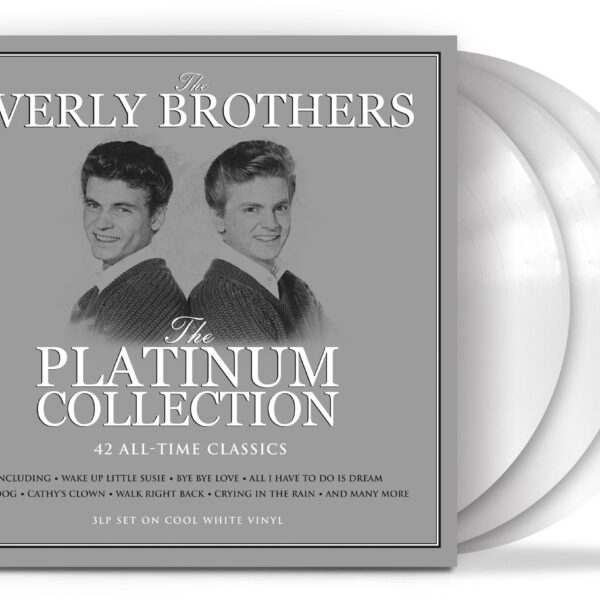 EVERLY BROTHERS – PLATINUM COLLECTION white vinyl LP3