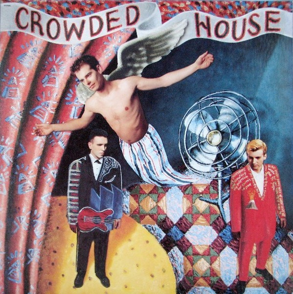 CROWDED HOUSE – CROWDED HOUSE blue vinyl LP