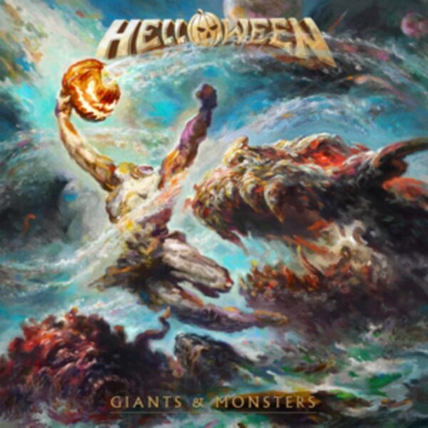 HELLOWEEN – GIANTS & MONSTER black yellow vinyl LP2