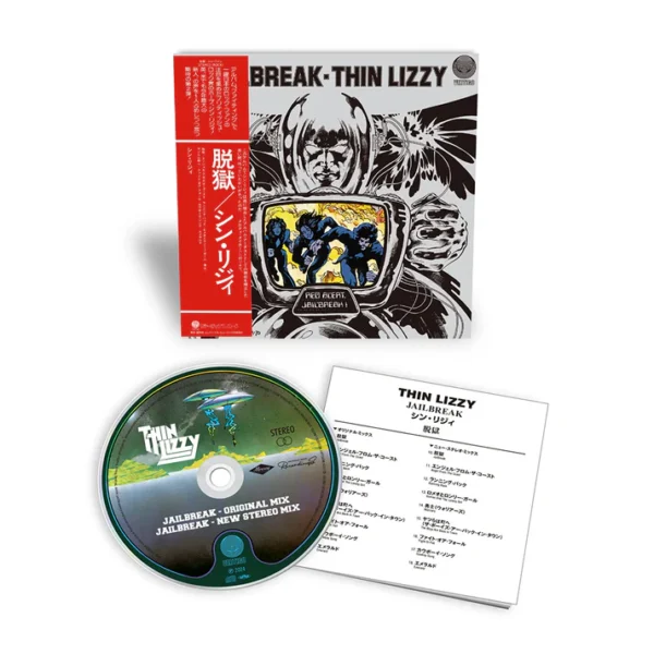 THIN LIZZY – JAILBREAK vinyl replica CD