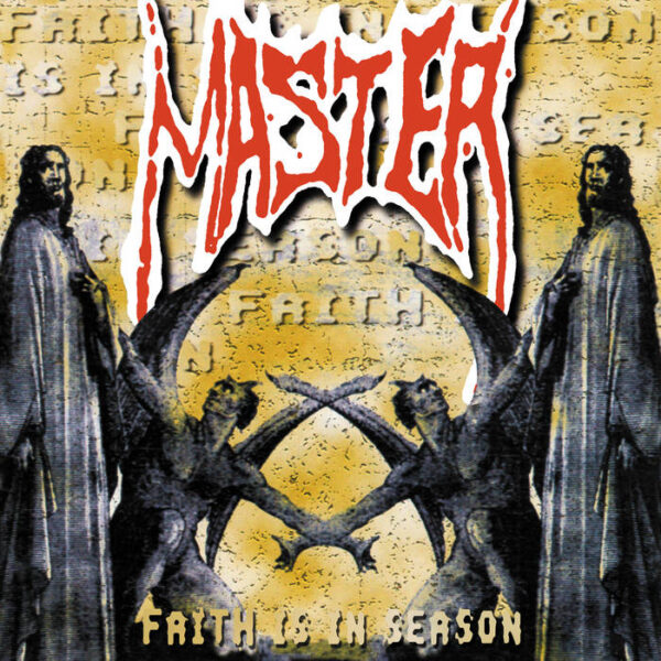 MASTER – FAITH IS IN SEASON  red black splatter vinyl LP