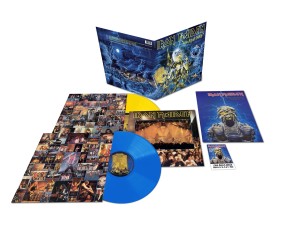 IRON MAIDEN – LIVE AFTER DEATH (40th anniversary) blue + yellow vinyl LP2
