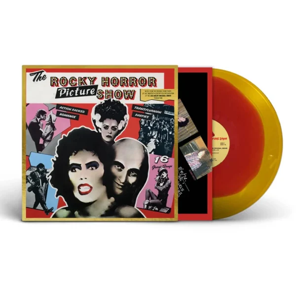 O.S.T. – ROCKY HORROR PICTURE SHOW red & gold vinyl LP