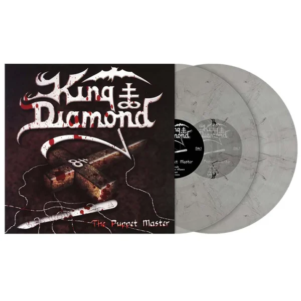 KING DIAMOND – PUPPET MASTER crystal clear with black smoke vinyl LP2