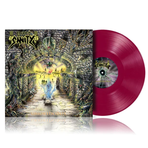 EDGE OF SANITY – UNORTHODOX transparent magenta vinyl LP