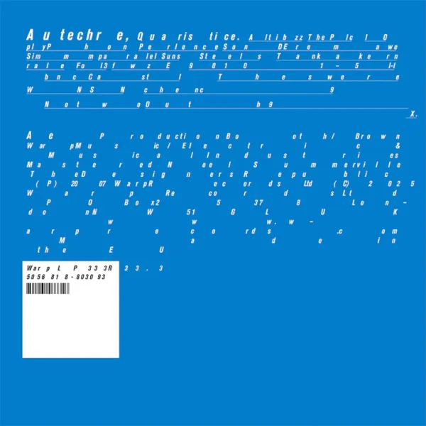 AUTECHRE – QUARISTICE LP2