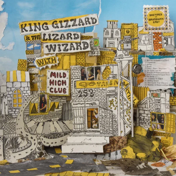 KING GIZZARD & LIZARD WIZARD – SKETCHES OF BRUNSWICK bio vinyl LP