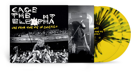 CAGE THE ELEPHANT – LIVE FROM THE VIC IN CHICAGO 2011 RSD BF 2025 yellow LP2